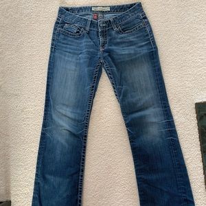 BKE boot cut blue jeans